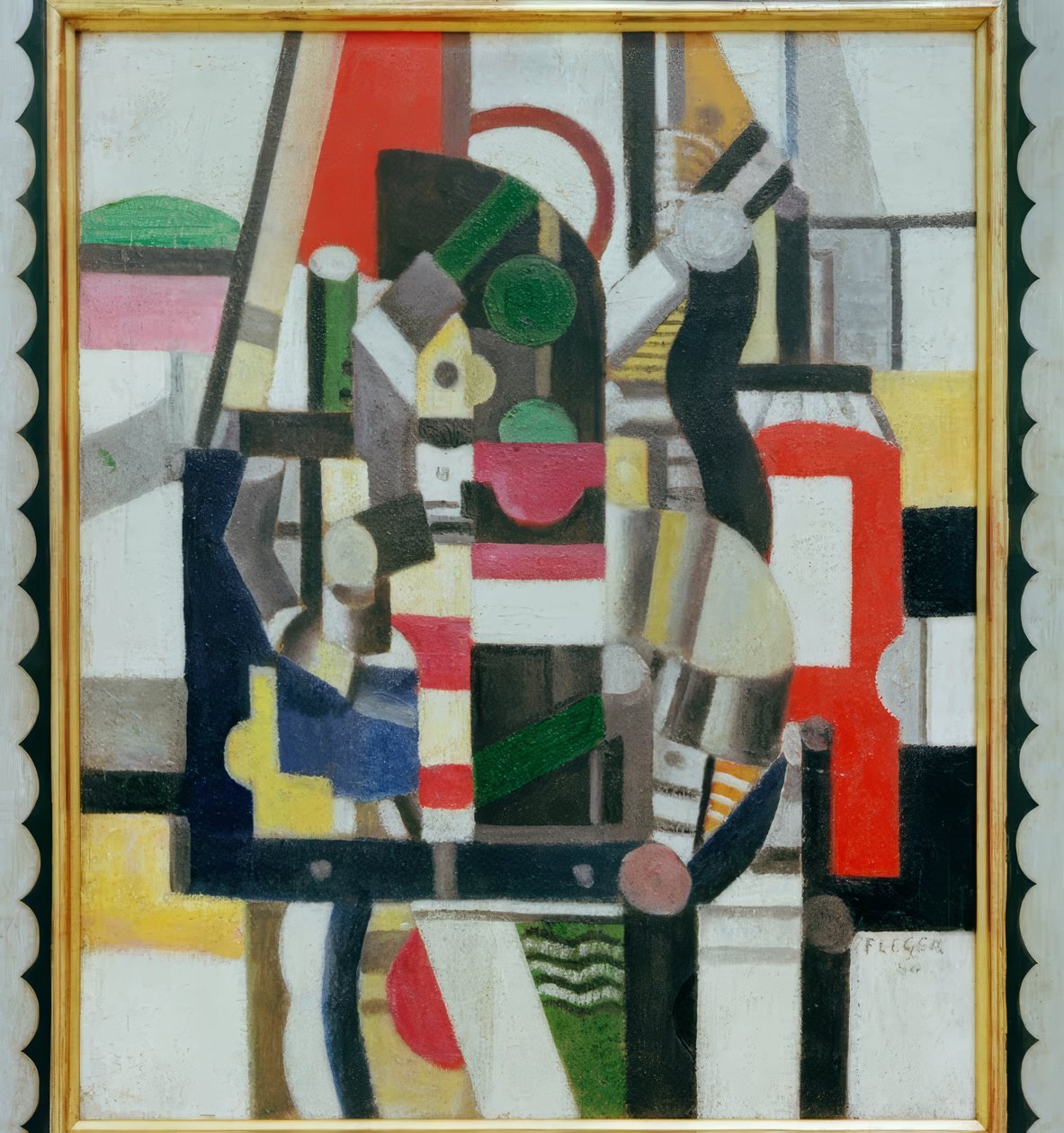 Mechanische samenstelling door Fernand Leger