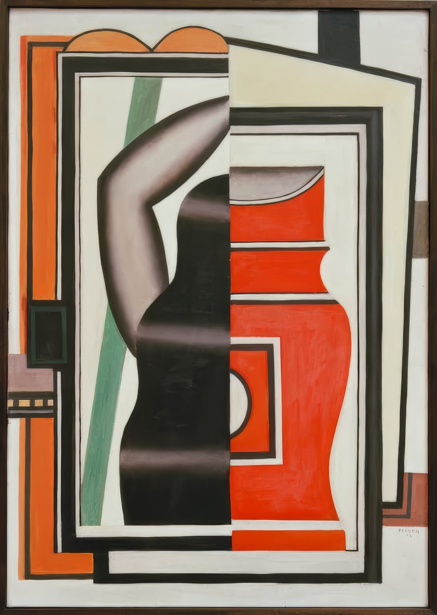 Der Spiegel door Fernand Leger