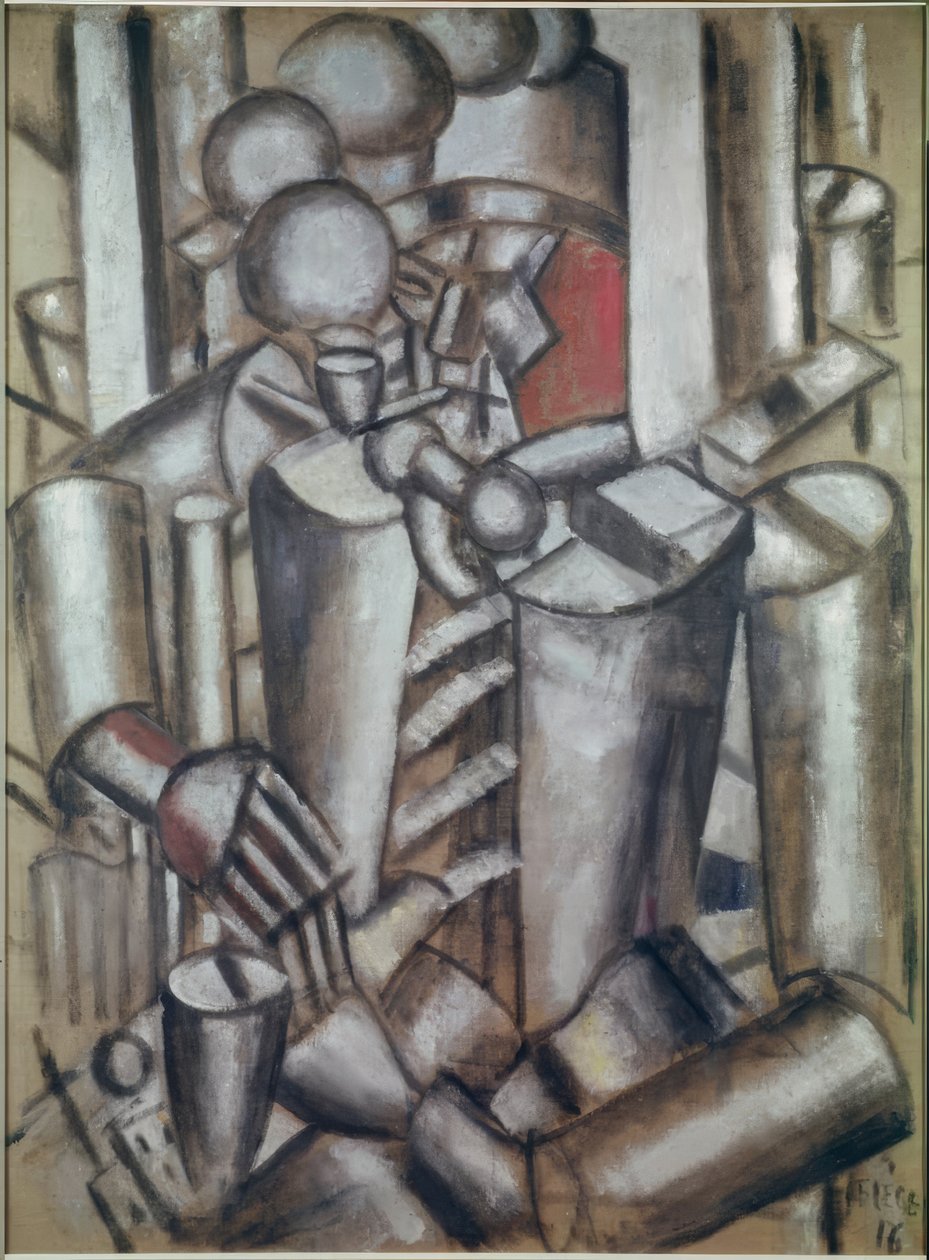 De rokende soldaat door Fernand Leger