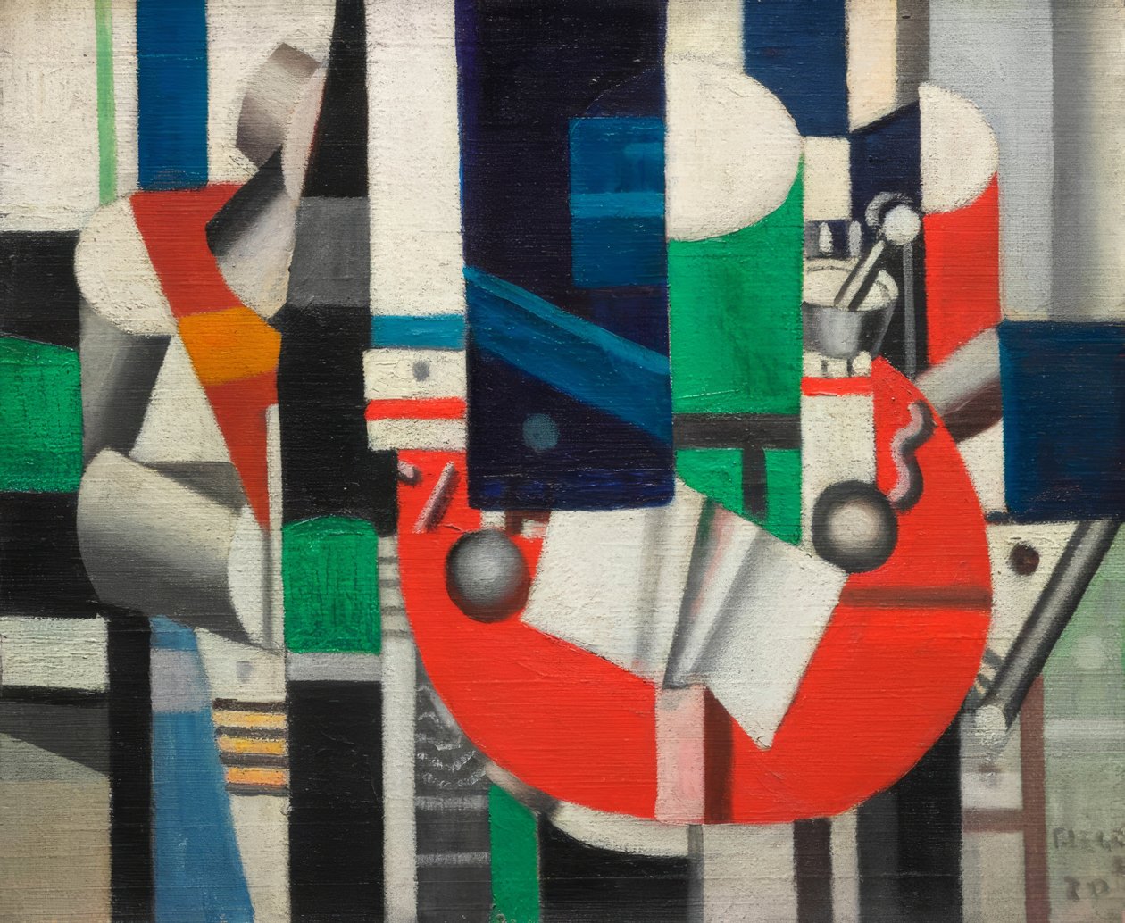 De rode tafel door Fernand Leger