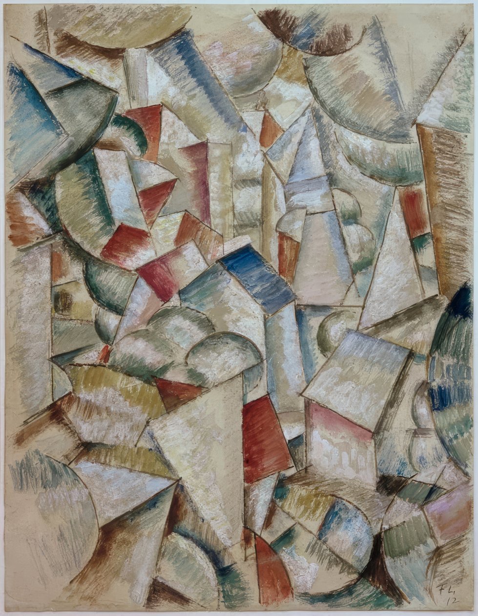 De daken door Fernand Leger