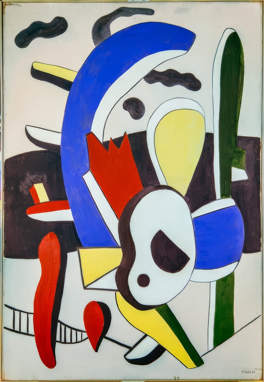 De vlinders door Fernand Leger