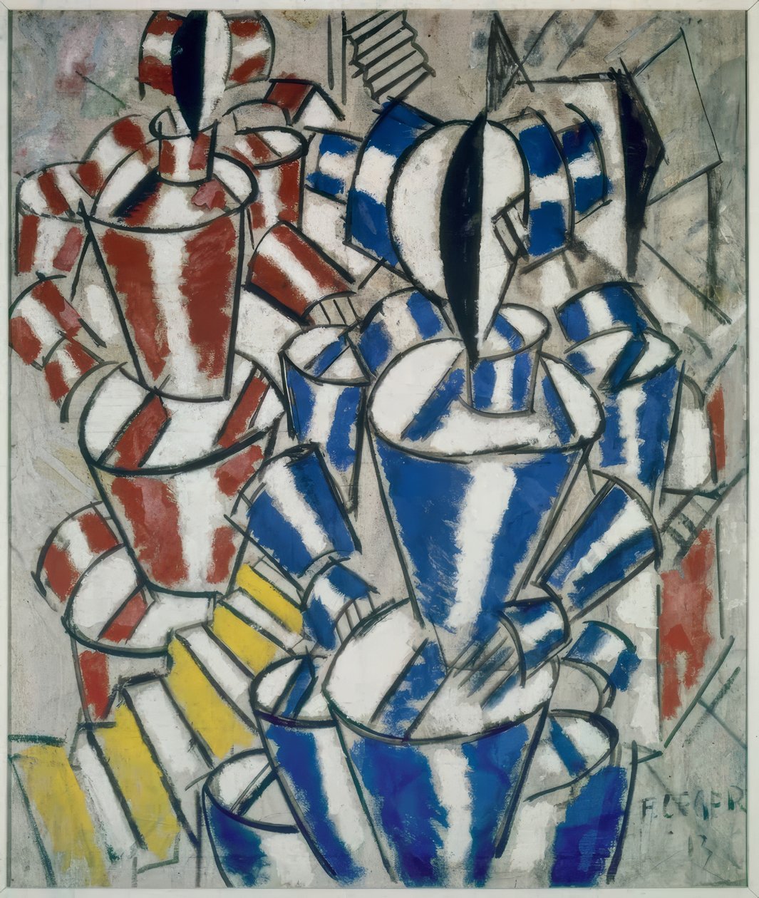 De trap door Fernand Leger