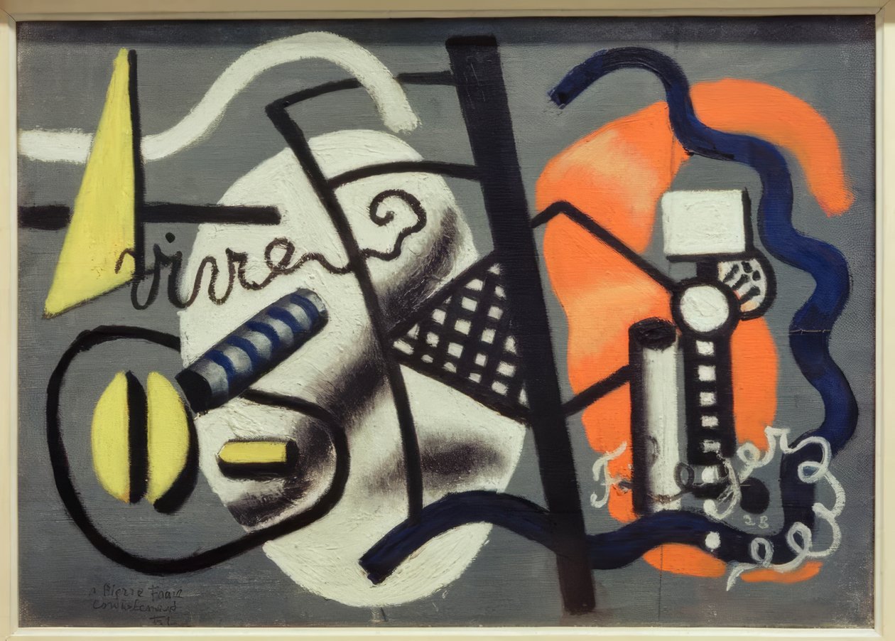 compositie door Fernand Leger