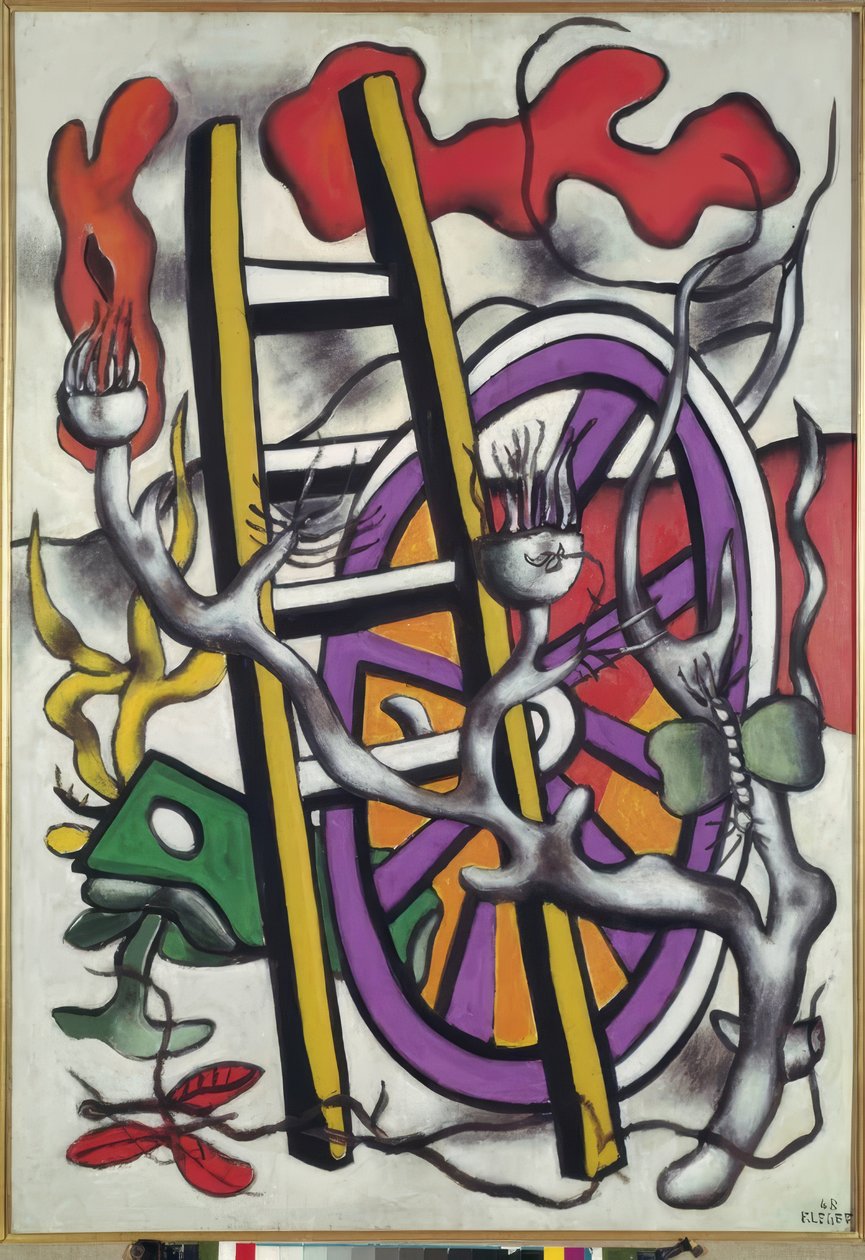 Vlinder door Fernand Leger