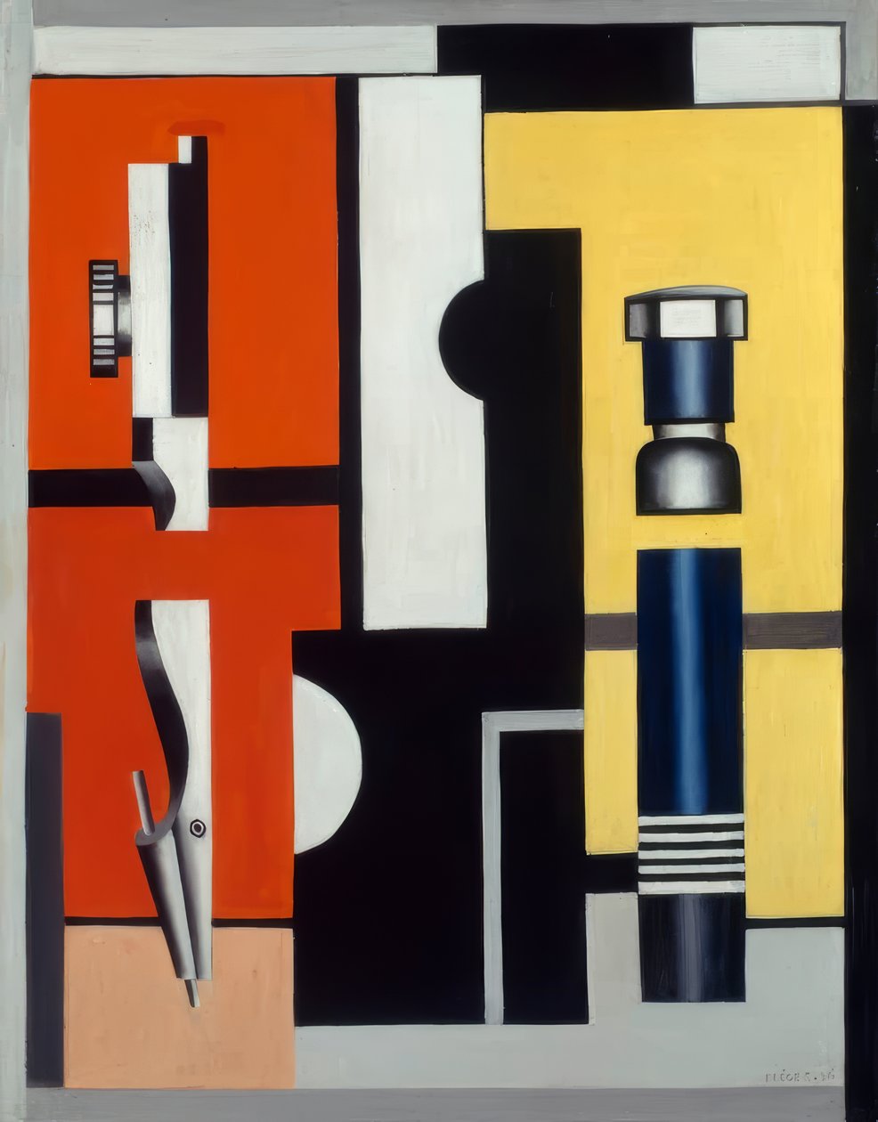 stilleven door Fernand Leger