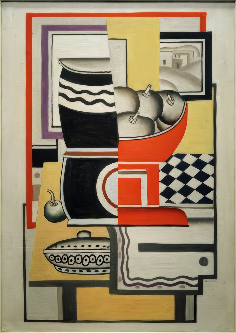stilleven door Fernand Leger