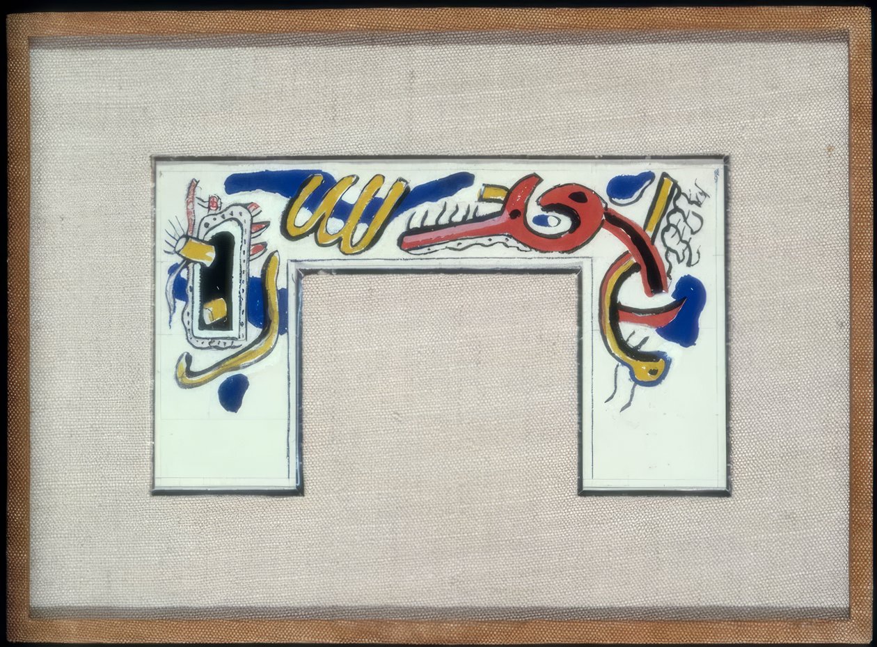 Studie voor de French Line Pier door Fernand Leger
