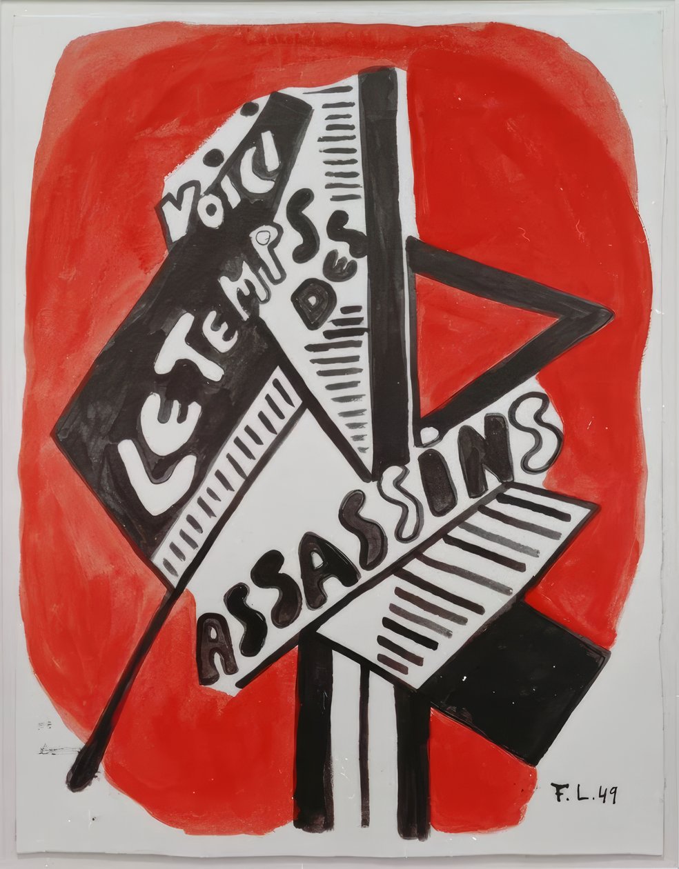 Dit is het tijdperk van de moordenaars door Fernand Leger