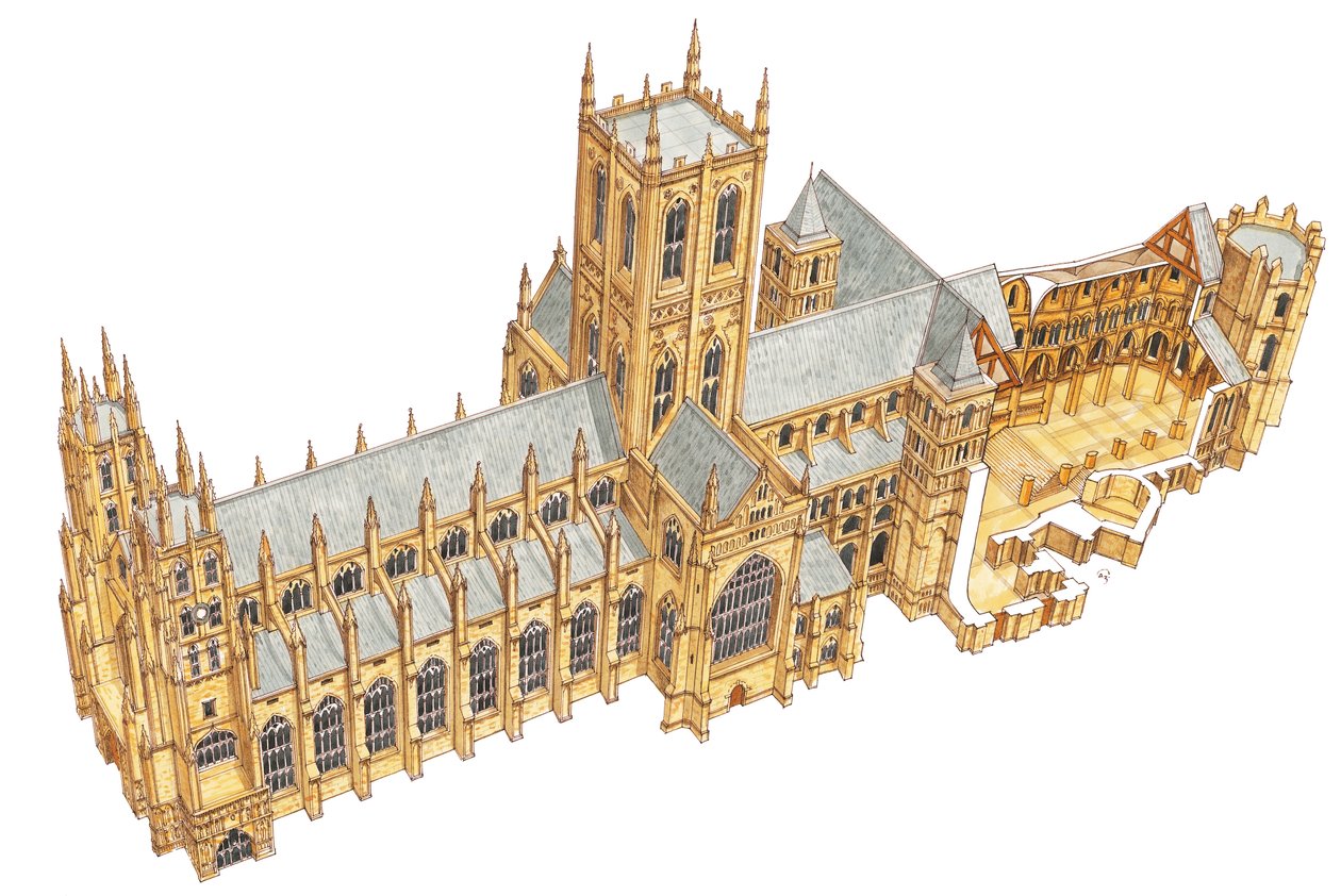 Kathedraal van Canterbury, Groot-Brittannië door Fernando Aznar Cenamor