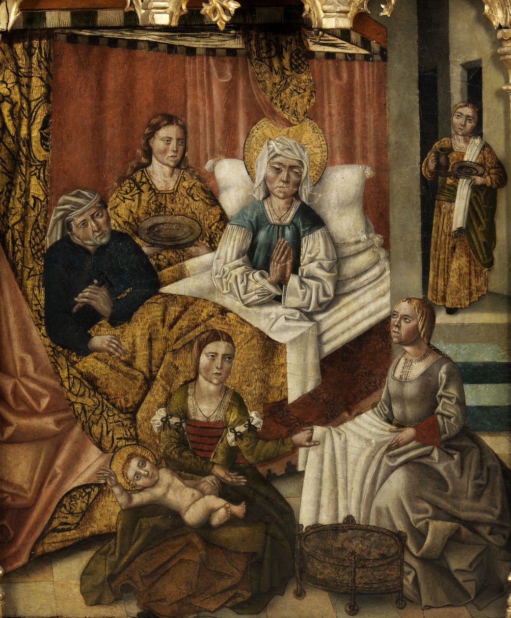 Geboorte van de heilige Maria door Fernando Gallego