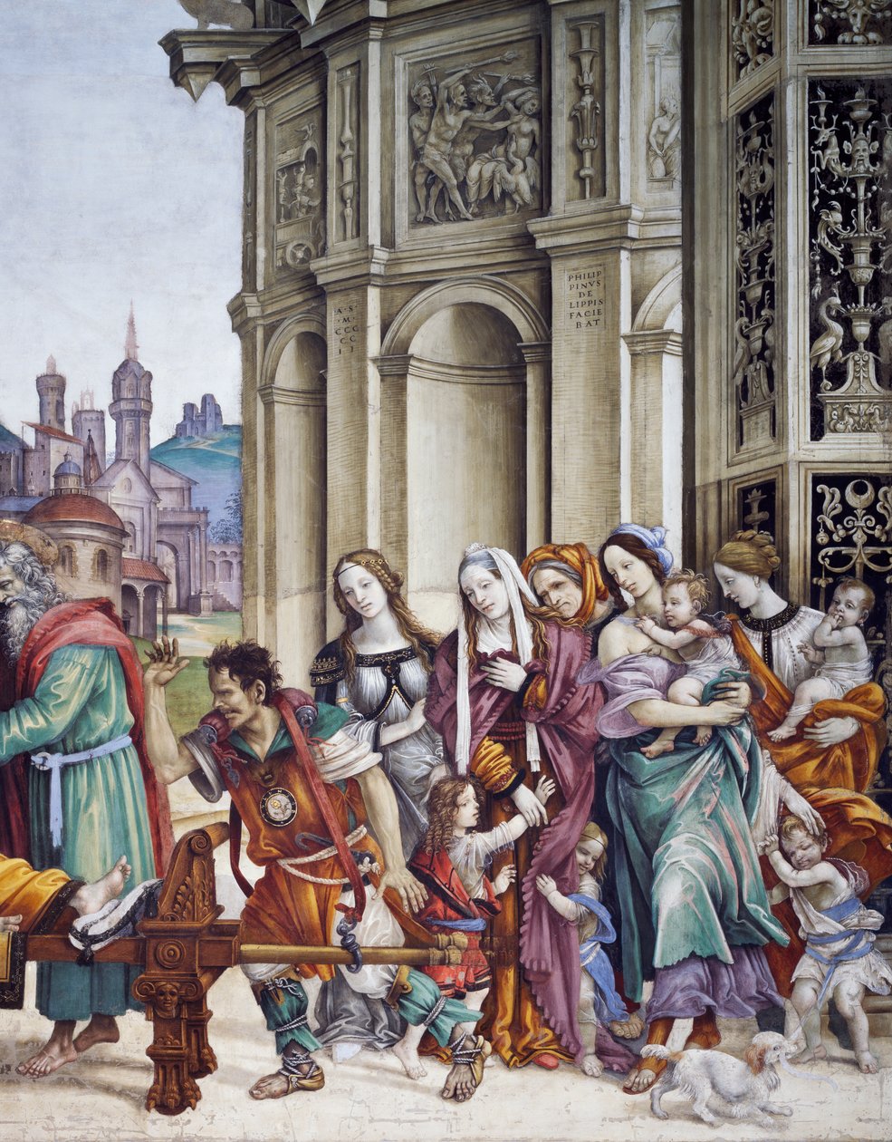 Verhalen van Sint Jan, door Filippino Lippi door Filippino Lippi