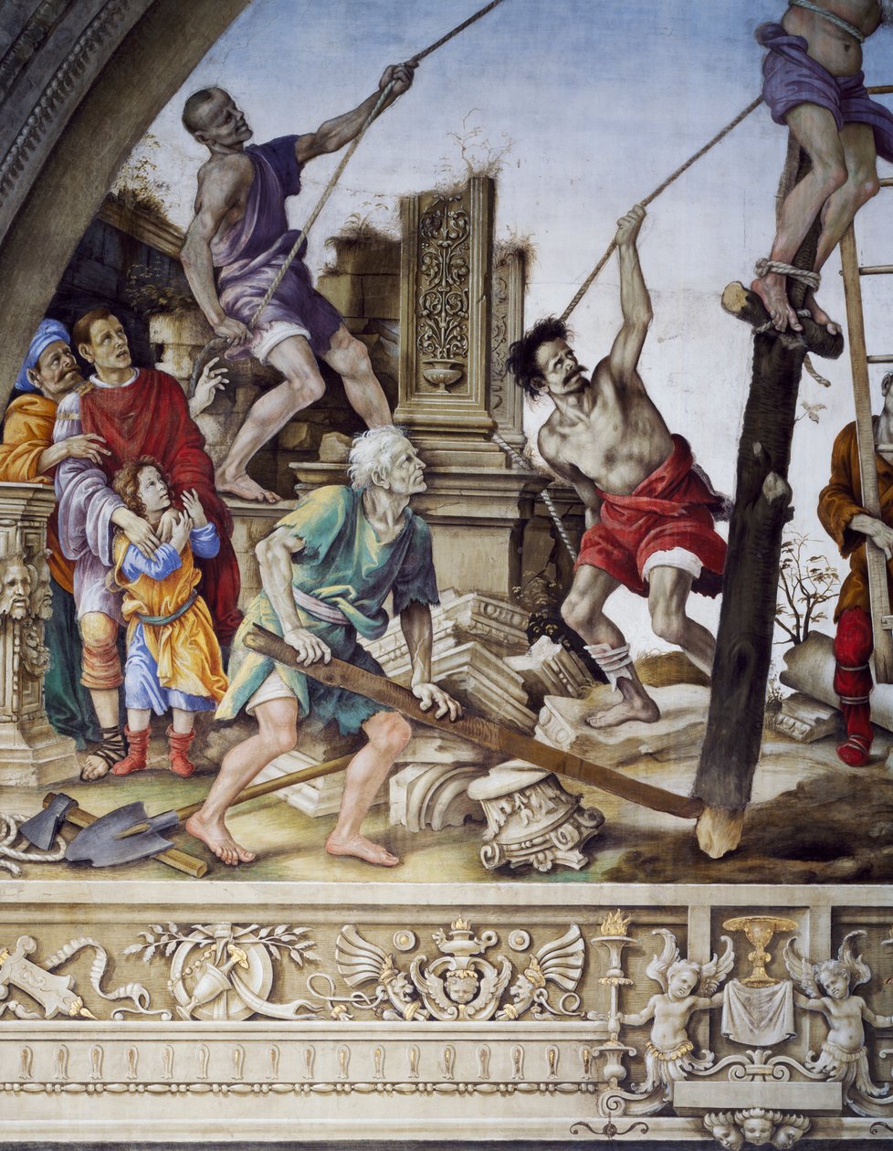 Verhalen van St. Jan, door Filippino Lippi door Filippino Lippi
