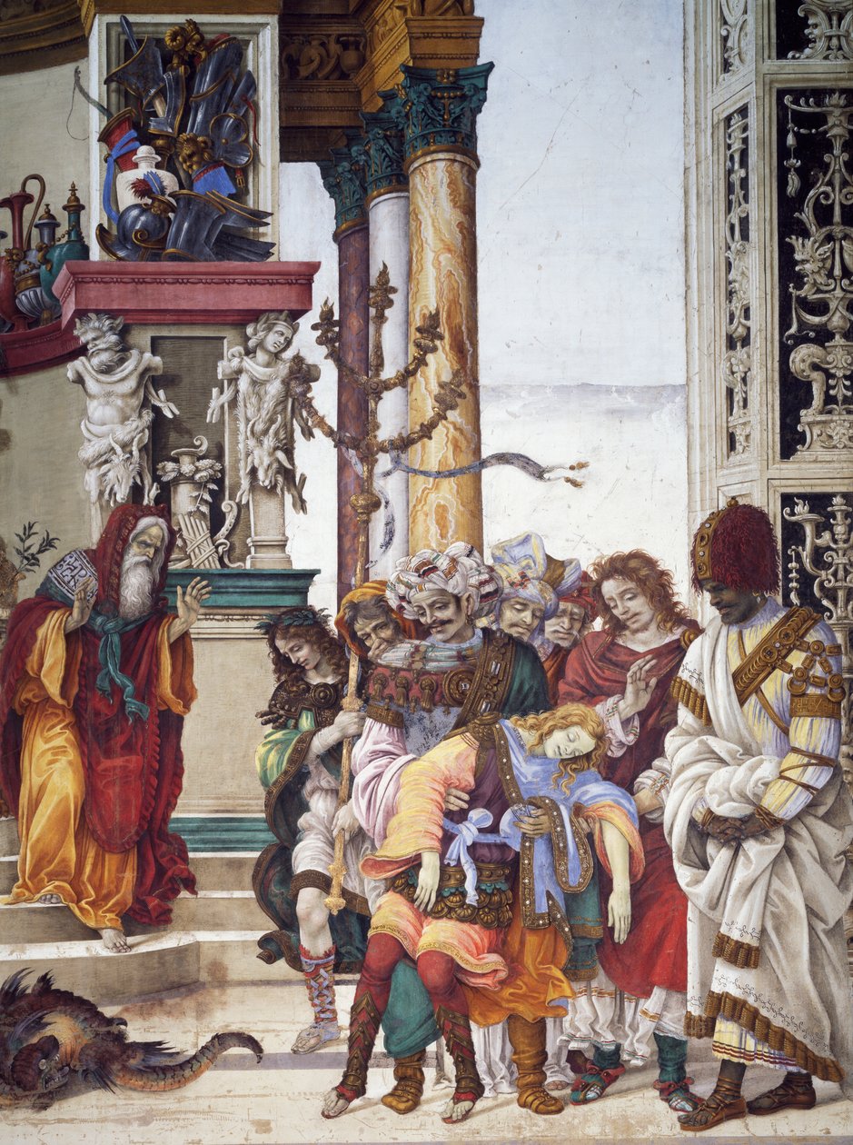 Verhalen van Sint Johannes, door Filippino Lippi door Filippino Lippi