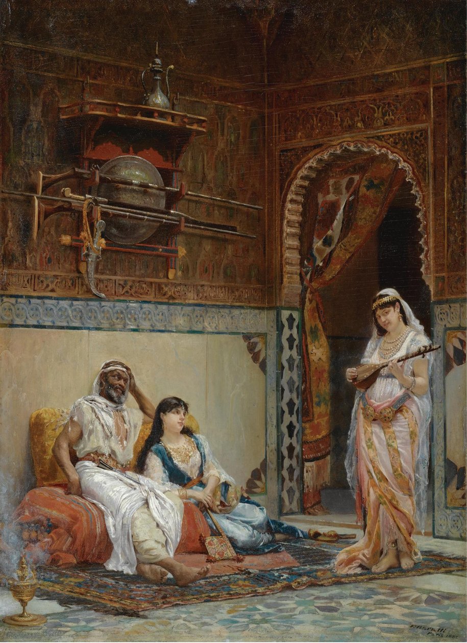 In een harem door Filippo Baratti