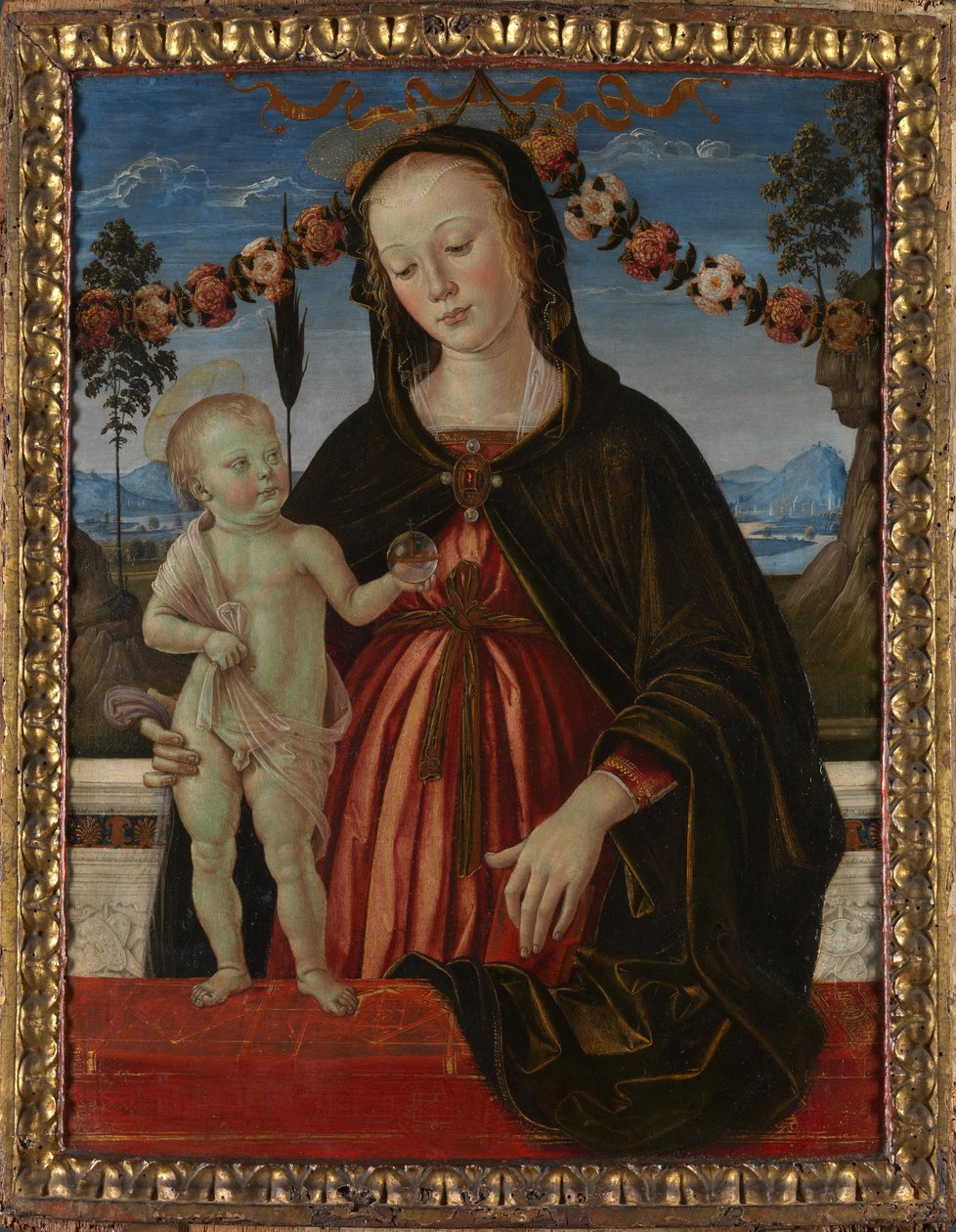 De Maagd en het Kind door Fiorenzo di Lorenzo