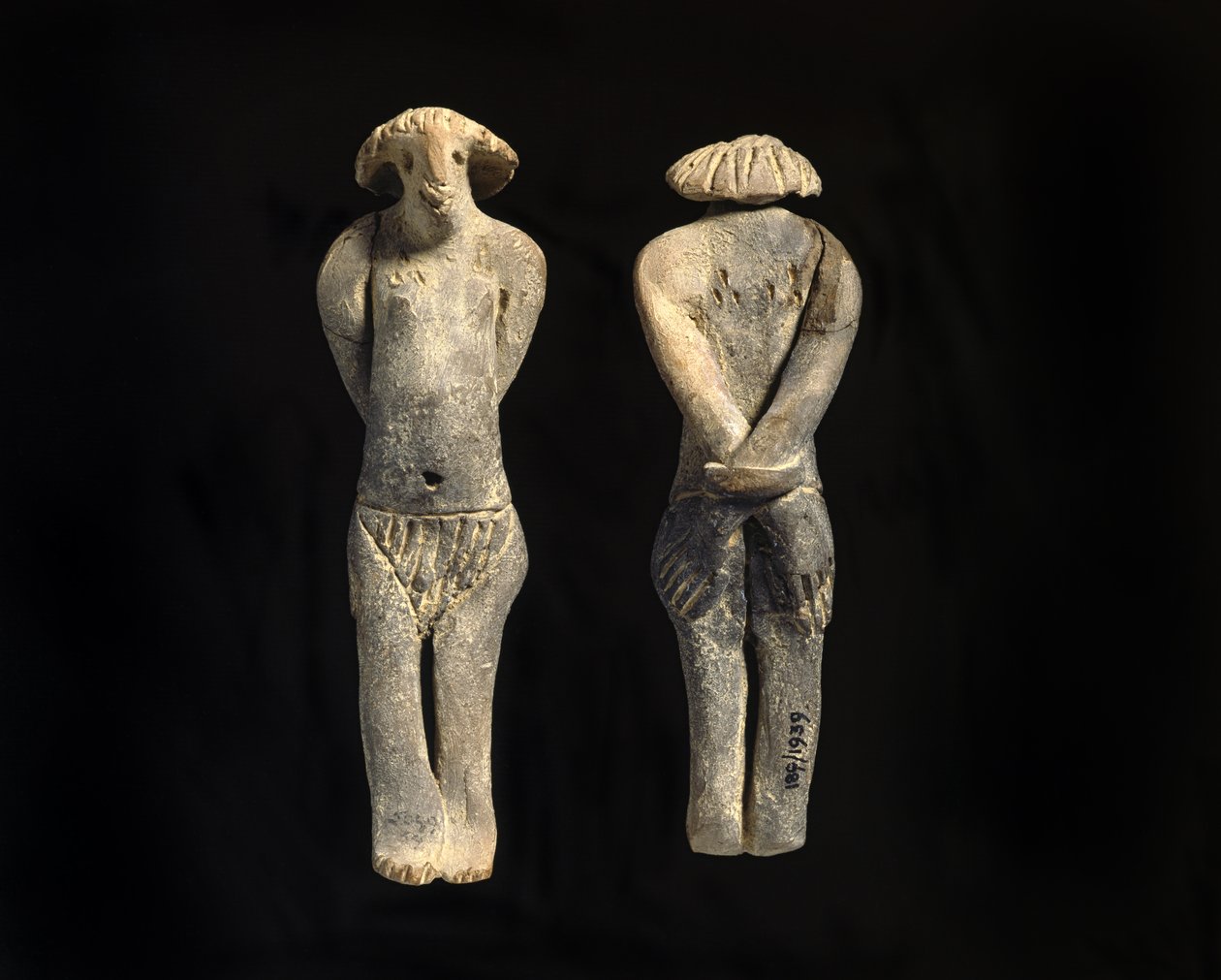 Vervloekingsfiguur, Middenrijk door First Intermediate Period Egyptian