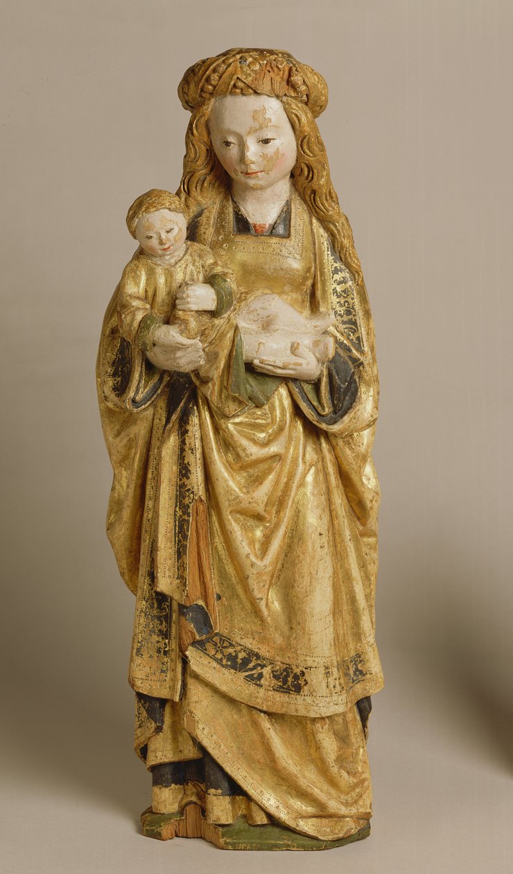 Madonna en Kind, School van Mechelen, c.1500 door Flemish School
