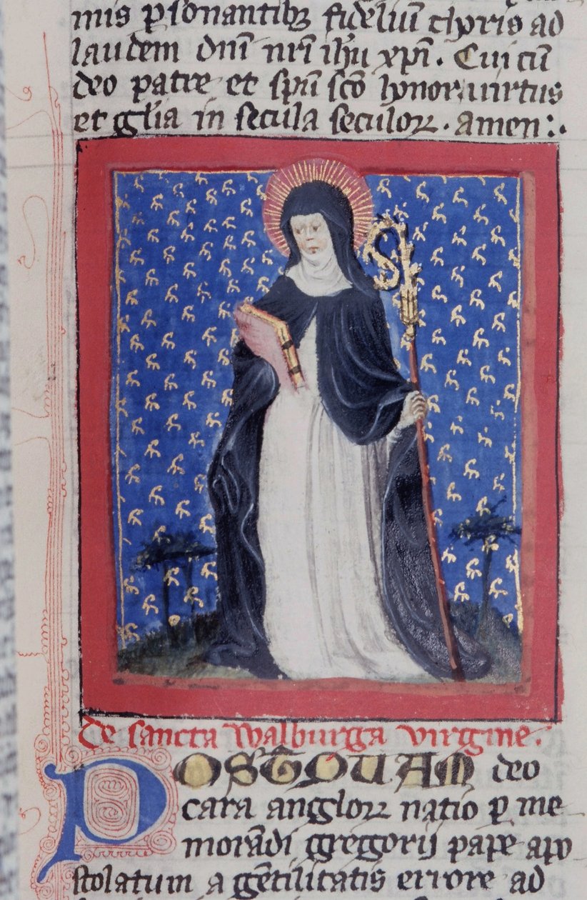 Pagina uit de Legenda Aurea, Brugge, ca. 1400-10 door Flemish School