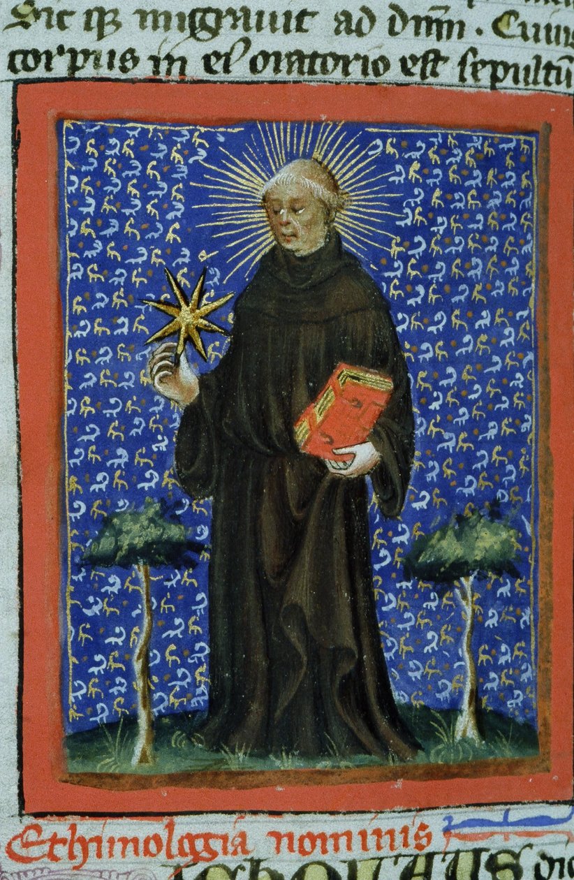 Pagina uit de Legenda Aurea, Brugge, ca. 1400-10 door Flemish School