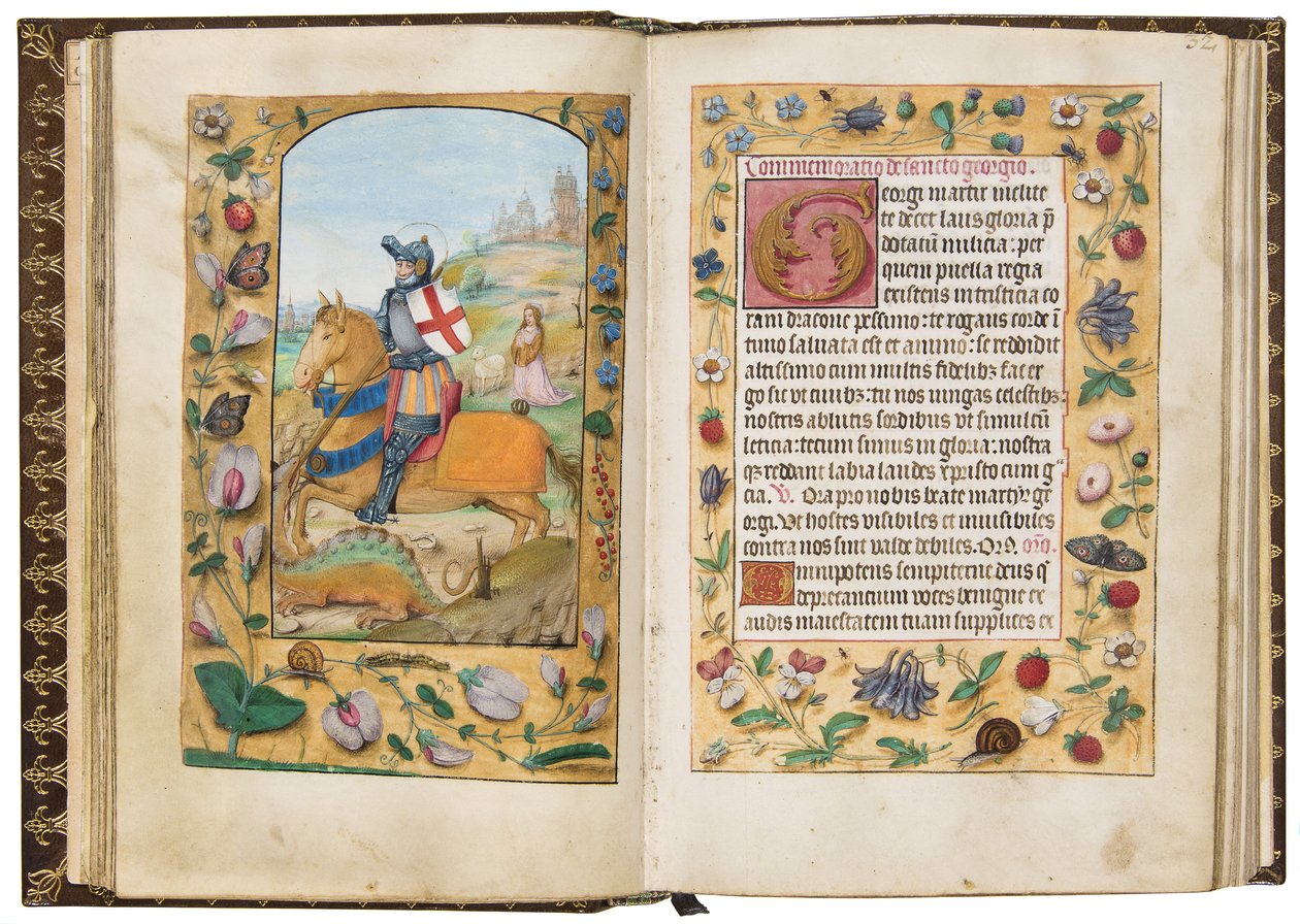 Sint Joris, illustratie uit 