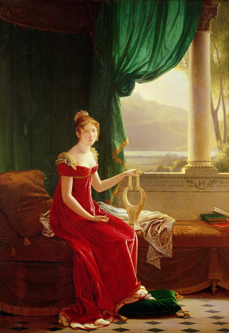 Hortense de Beauharnais (1783-1837) door Fleury François Richard