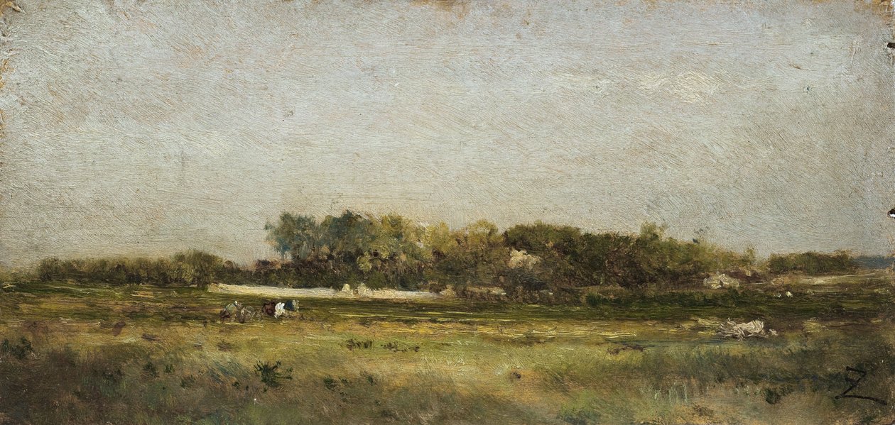 Saint-Ouen door Félix Ziem