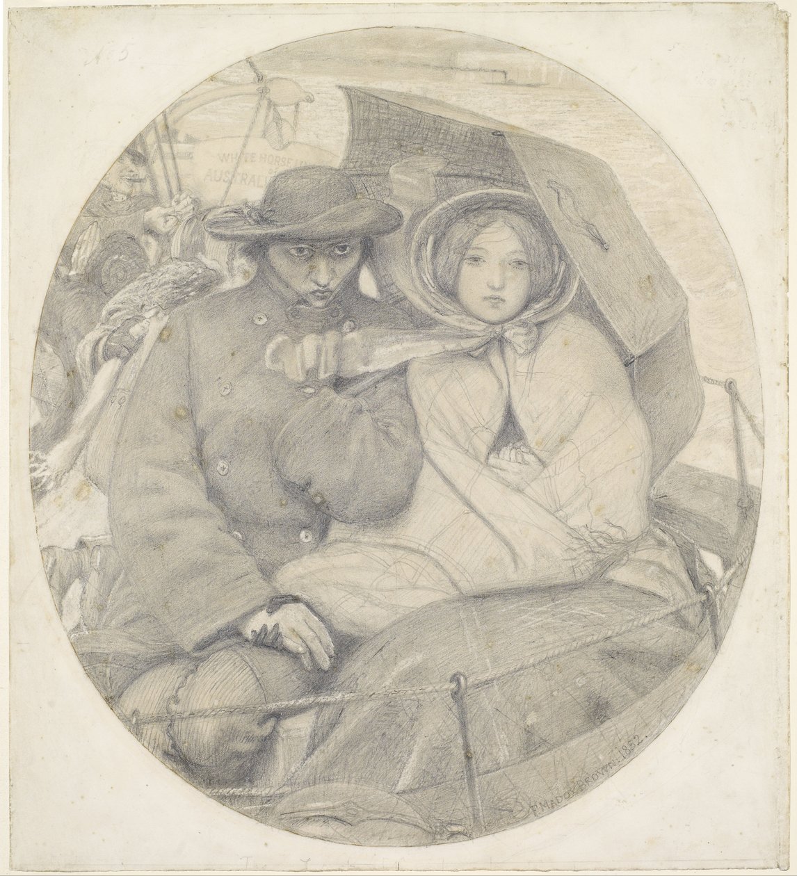 Het laatste van Engeland door Ford Madox Brown