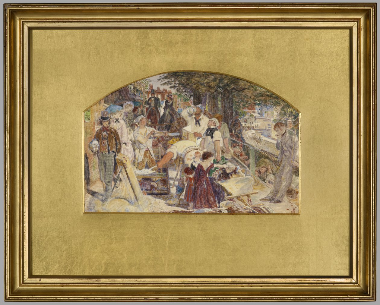 Studie voor het schilderij 