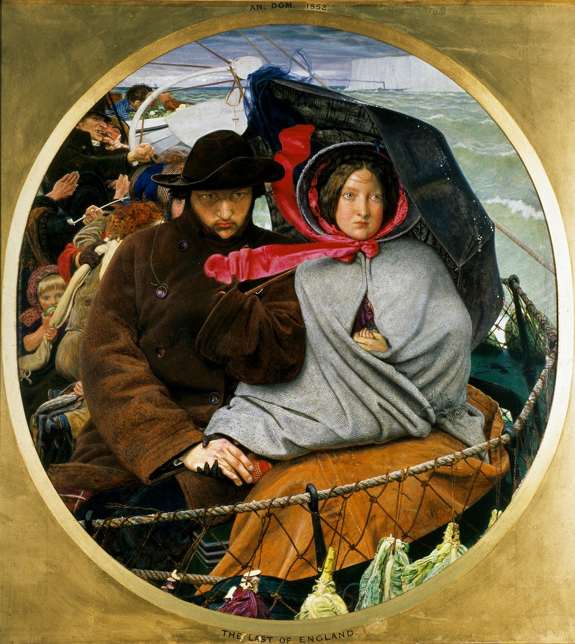 Het Laatste van Engeland, 1852-55 door Ford Madox Brown