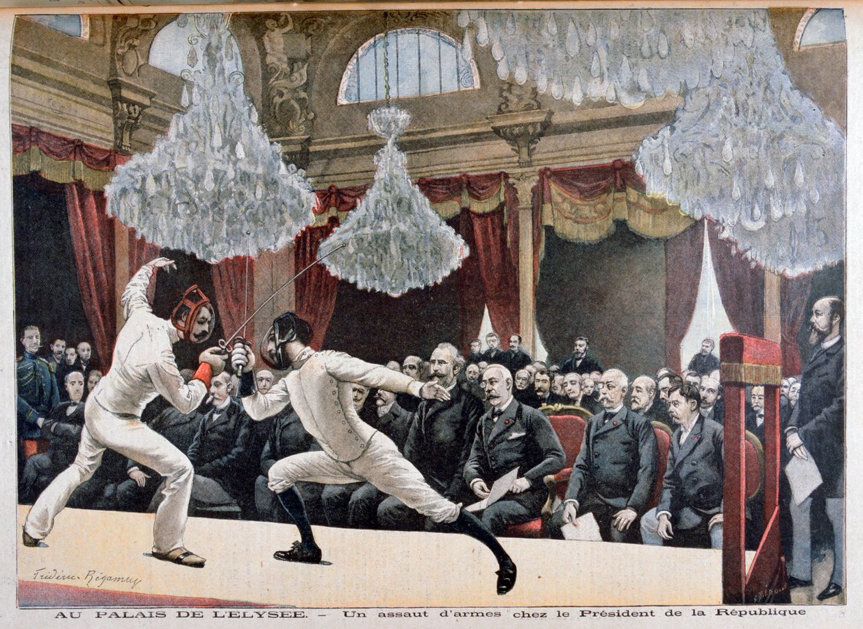 Schermen voor de President van de Republiek, Palais de l