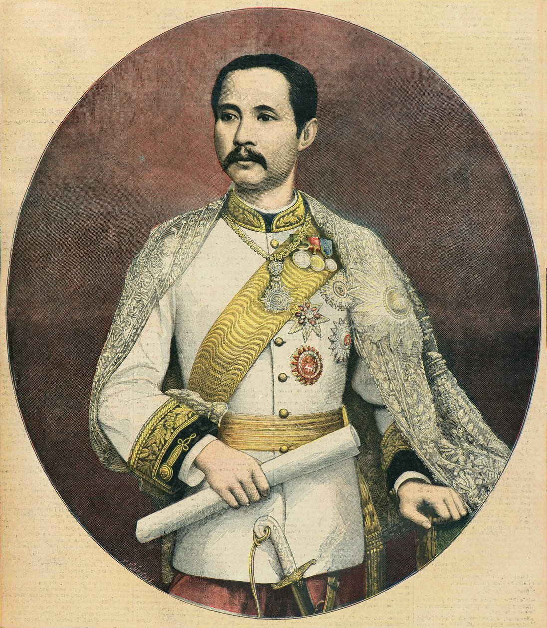  door Fortune Louis Meaulle