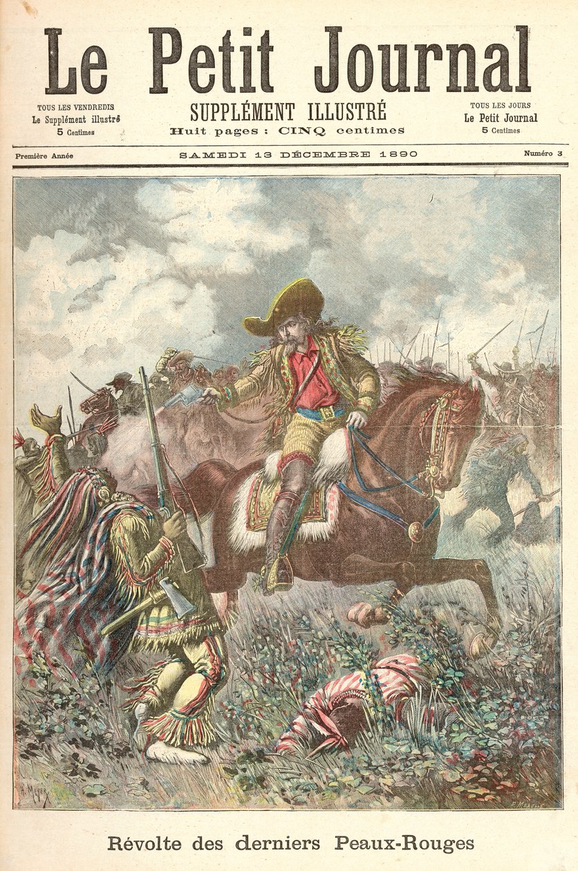 Opstand van de laatste van de Indianen, uit 