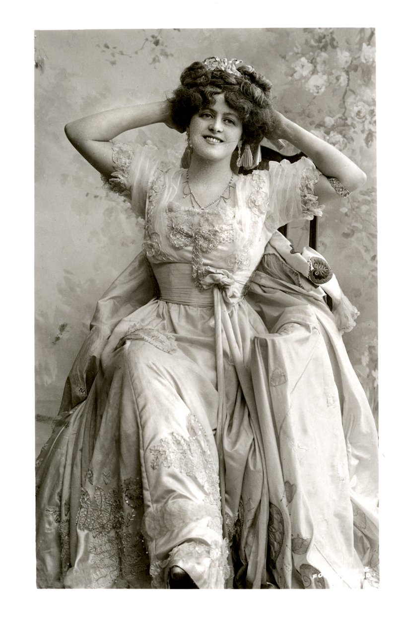 Marie Studholme 1875-1930, Engelse actrice, 1900s door Foulsham and Banfield