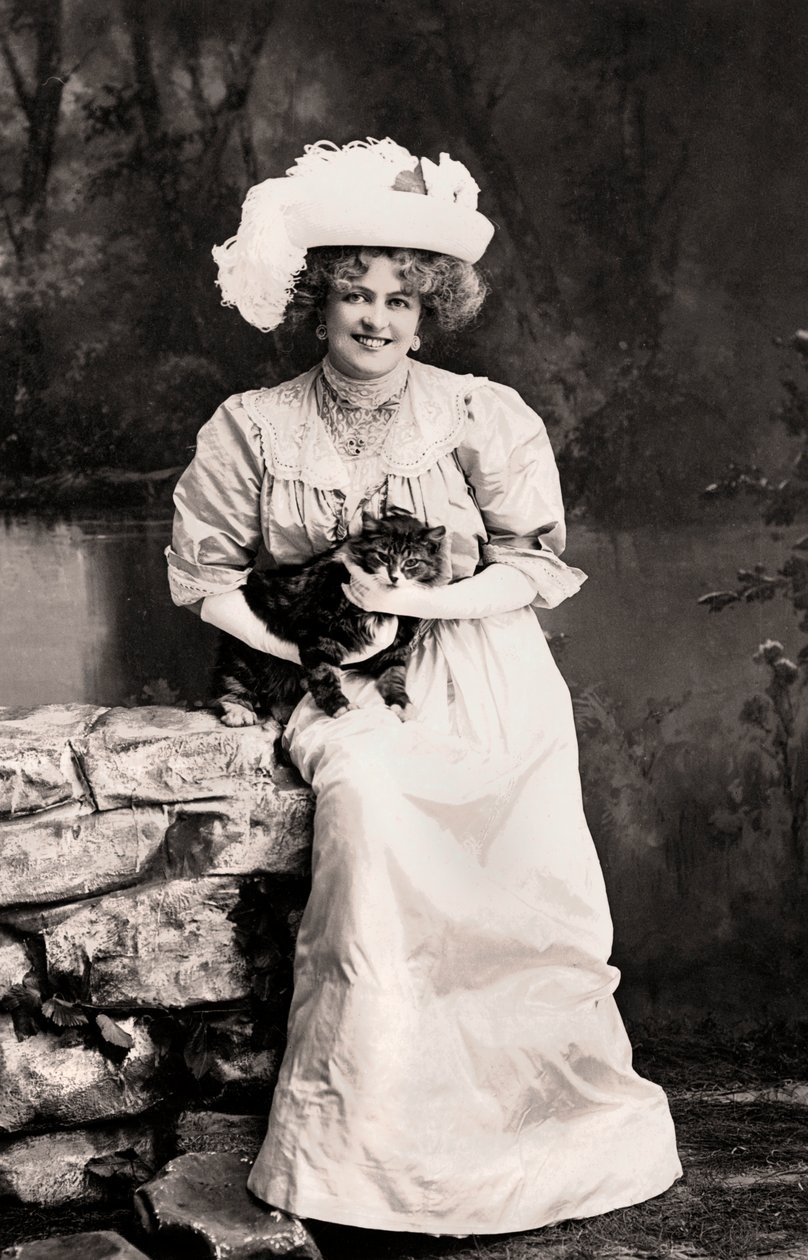 Marie Studholme, Engelse actrice door Foulsham and Banfield