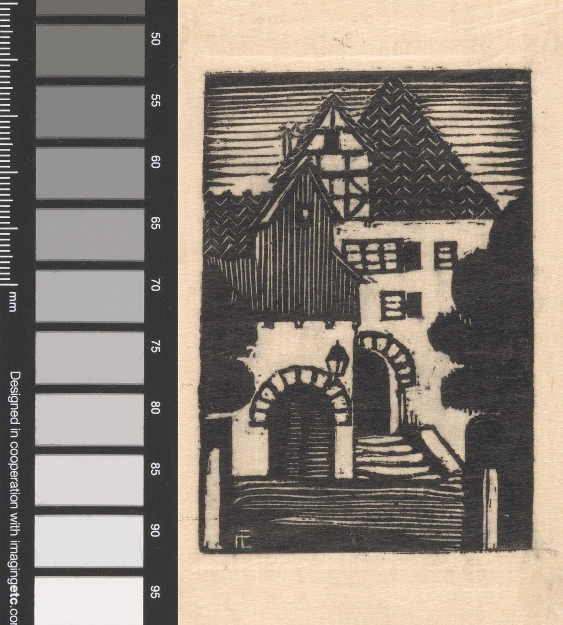 Huizen in Neurenberg door Fré Cohen