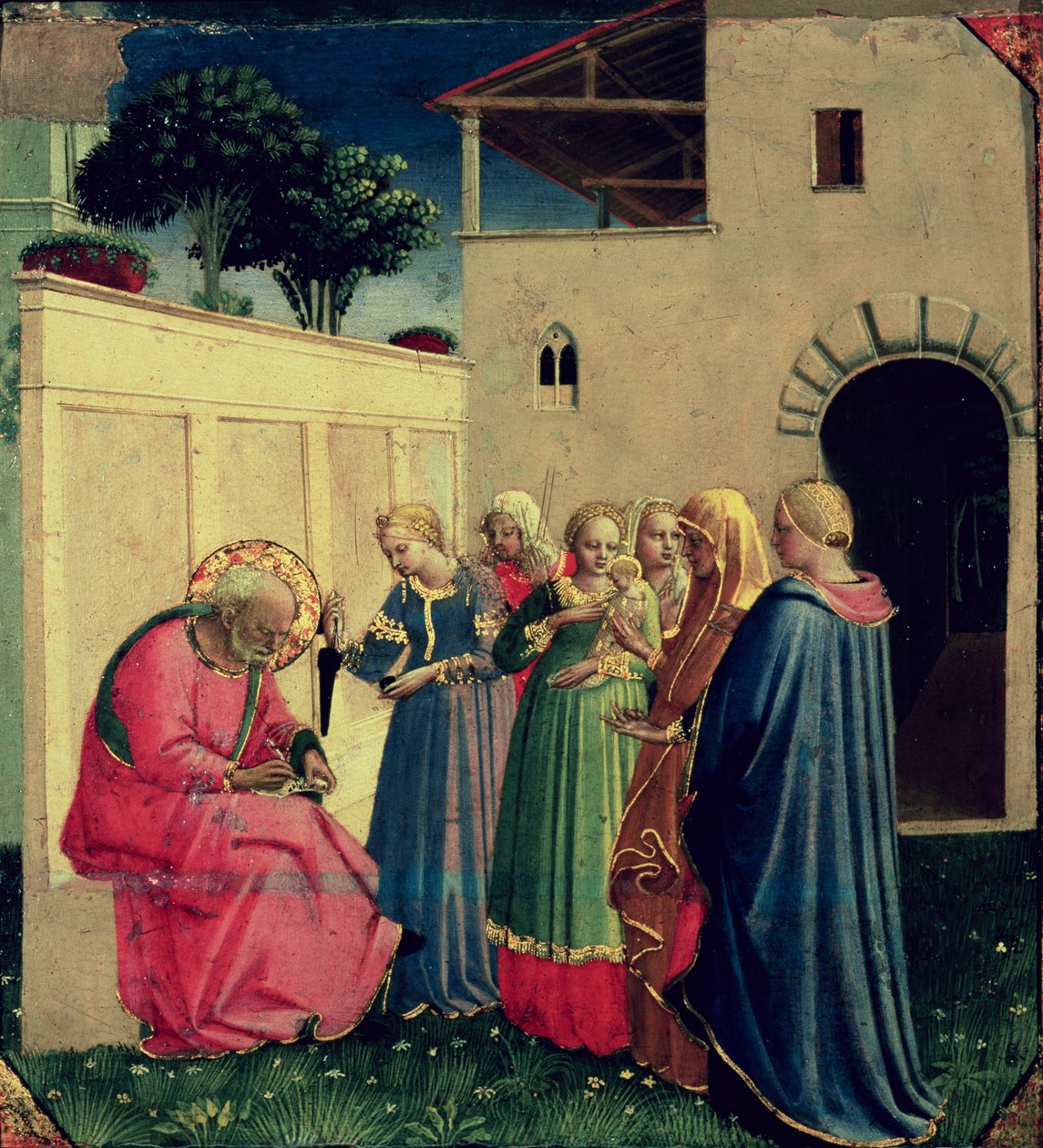 De naamgeving van Johannes de Doper door Fra Angelico