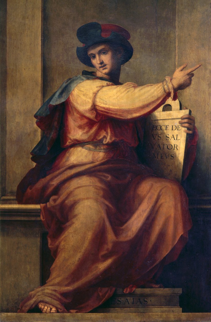 De Profeet Jesaja door Fra (1472 1517) Bartolomeo