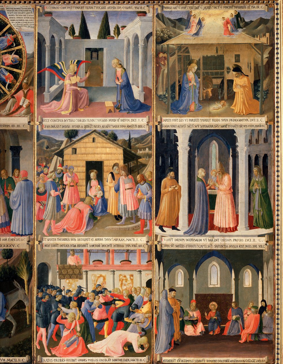 Leven van Christus, Armadio degli Argenti door Fra  Angelico