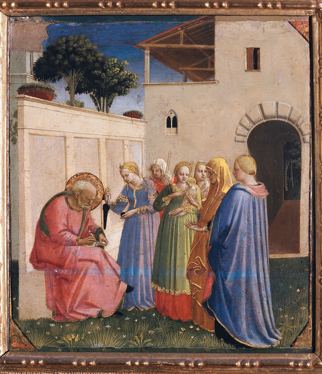 Naamgeving van Sint Johannes de Doper door Fra  Angelico