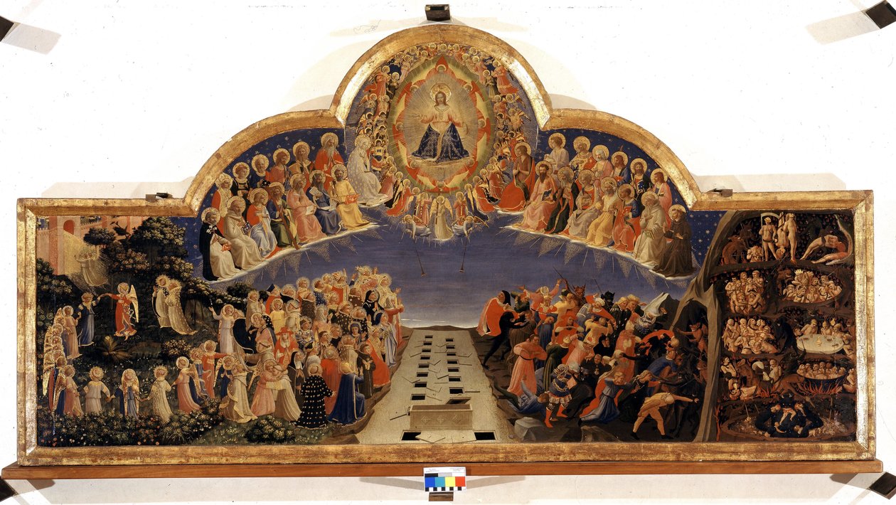 Het Laatste Oordeel door Fra  Angelico
