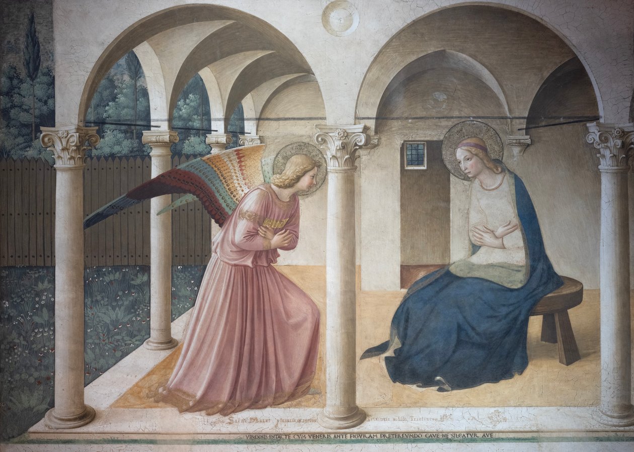 Annunciatie door Fra Angelico