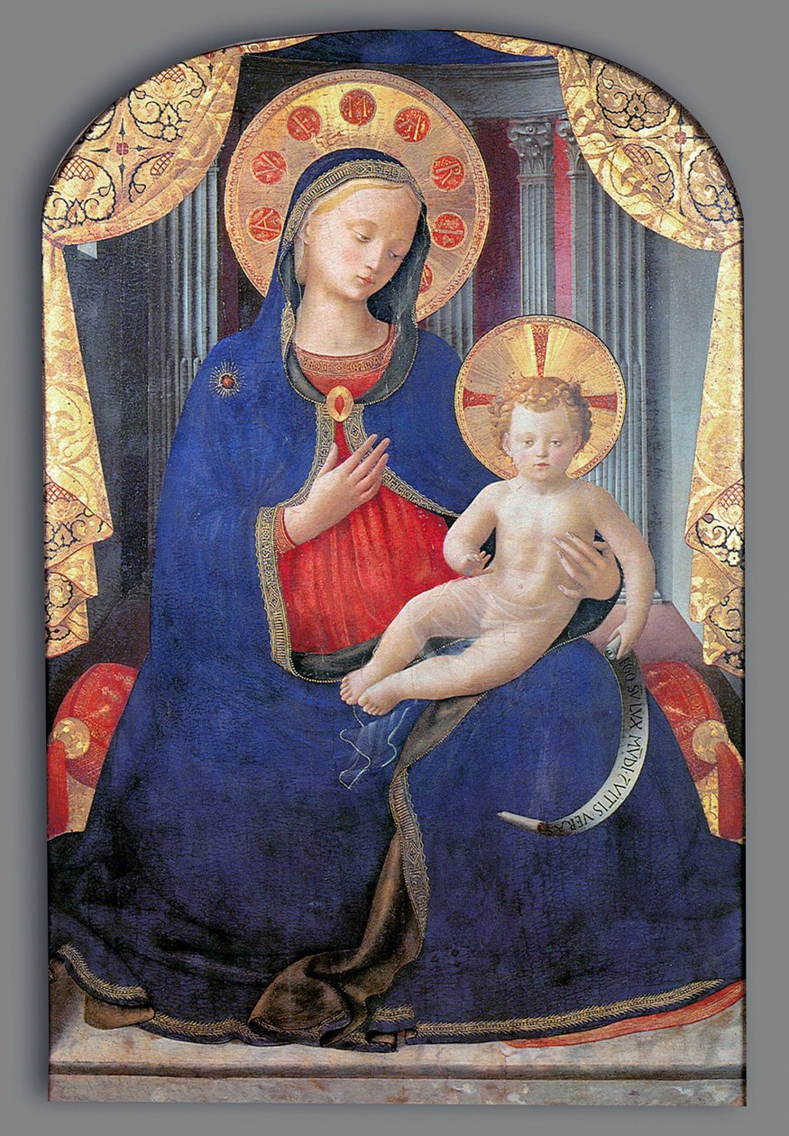 Madonna van nederigheid door Fra Angelico