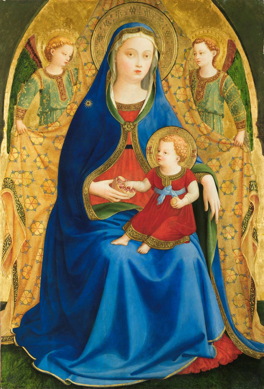 Madonna van de Granaatappel door Fra Angelico