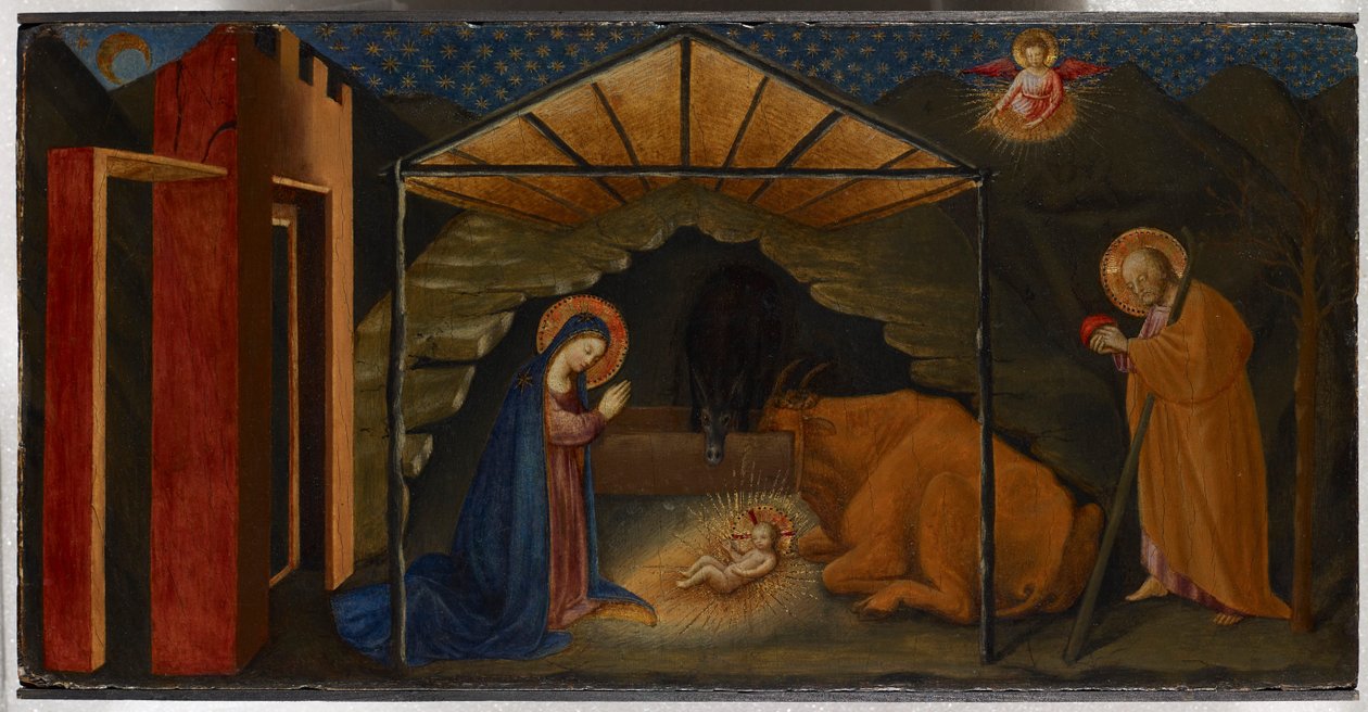 Geboorte van Christus door Fra Angelico