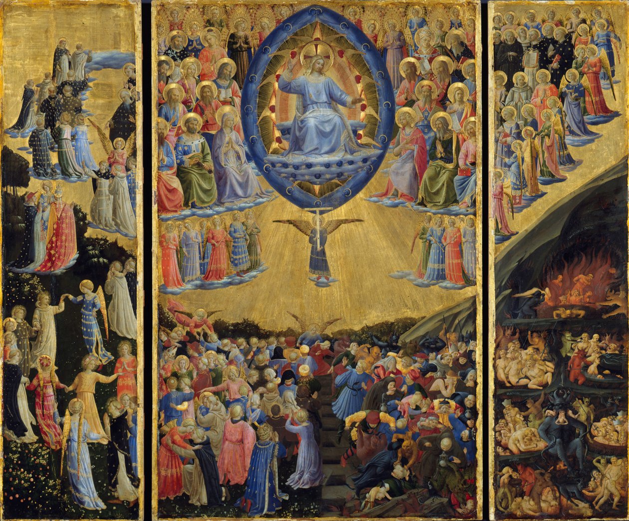 Het Laatste Oordeel door Fra Angelico
