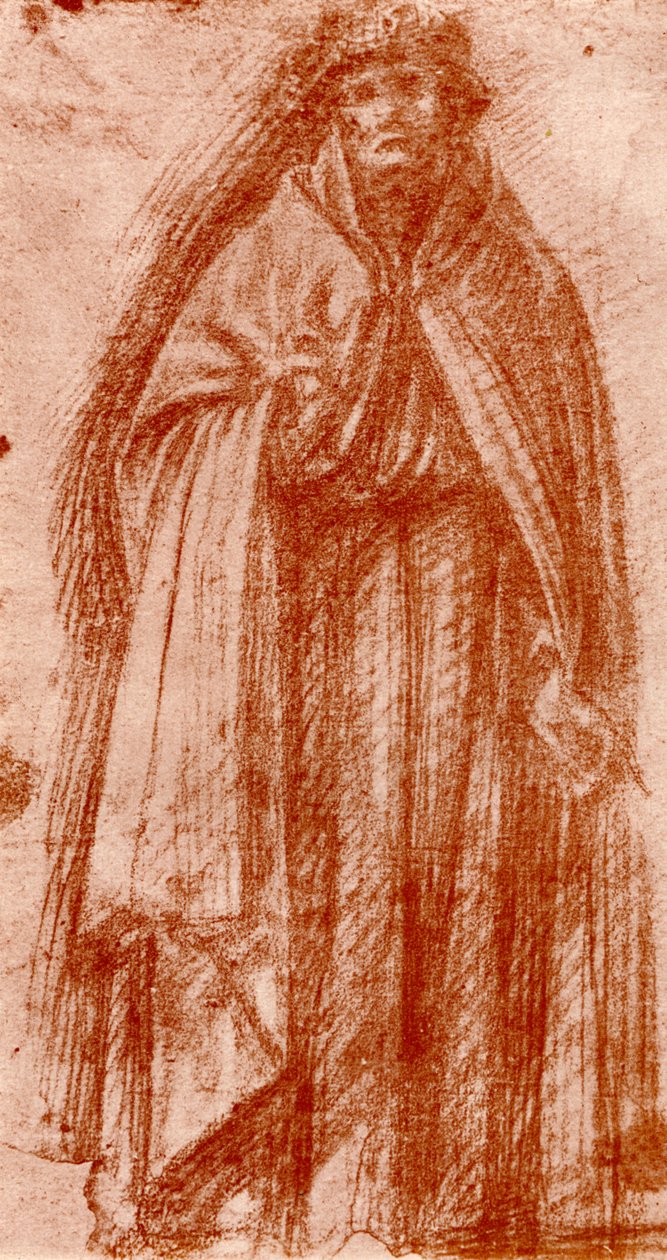 Studie voor de figuur van een apostel, 1913 door Fra Bartolomeo