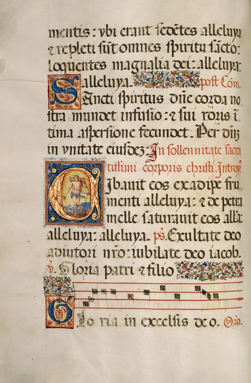Begin C: De herrezen Christus door Fra Vincentius a Fundis