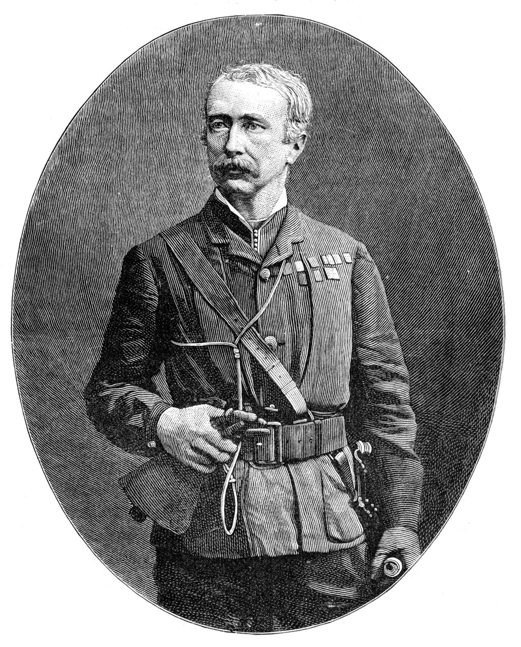Garnet Joseph Wolseley, 1e burggraaf Wolseley, Iers-gebore Britse soldaat, 1900 door Fradelle and Young