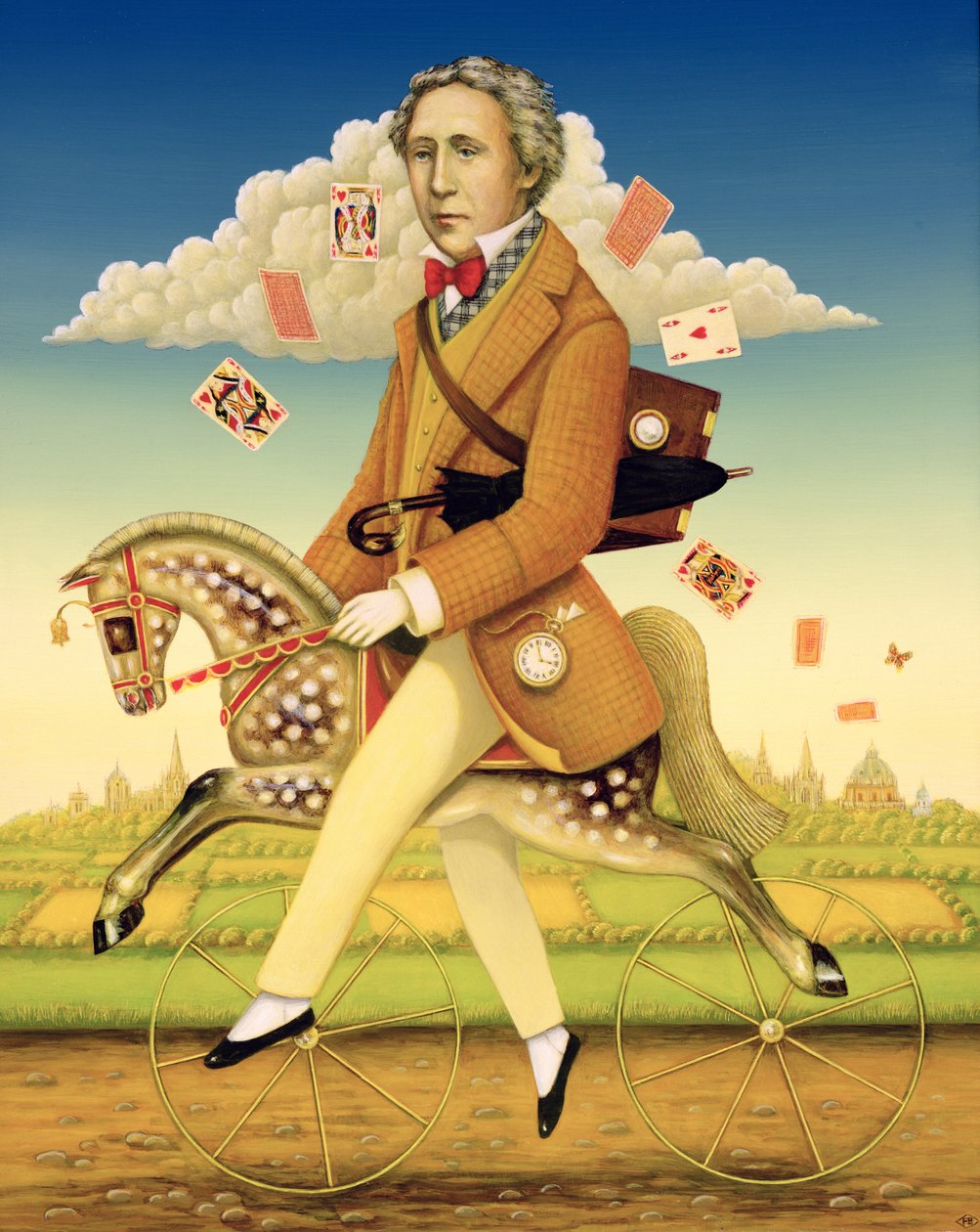 Lewis Carroll (1832-98), 2001 door Frances Broomfield